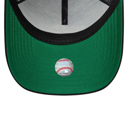 Pictured is this MLB Cooperstown Seattle Mariners 9FORTY A-Frame cap in black. 2
