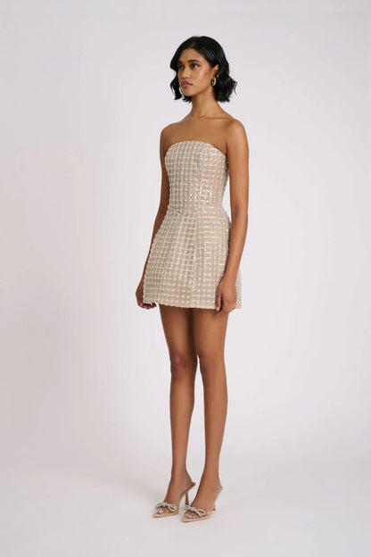 Serafina Dress - Beige