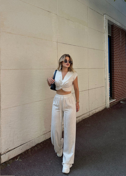 SET LINO CROP DHE PANTALLONA