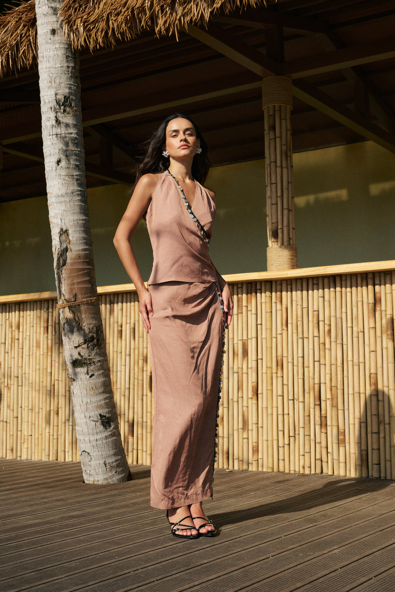 Shell trim two-piece set