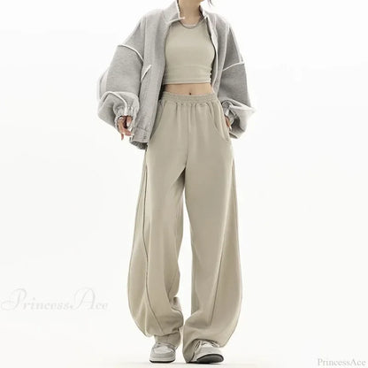 Solid Casual Street Dance Pants