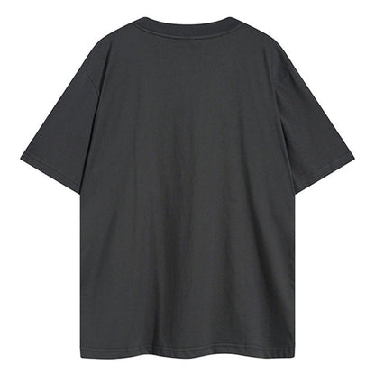 Sp5der 555555 Angel Number T-Shirt Grey