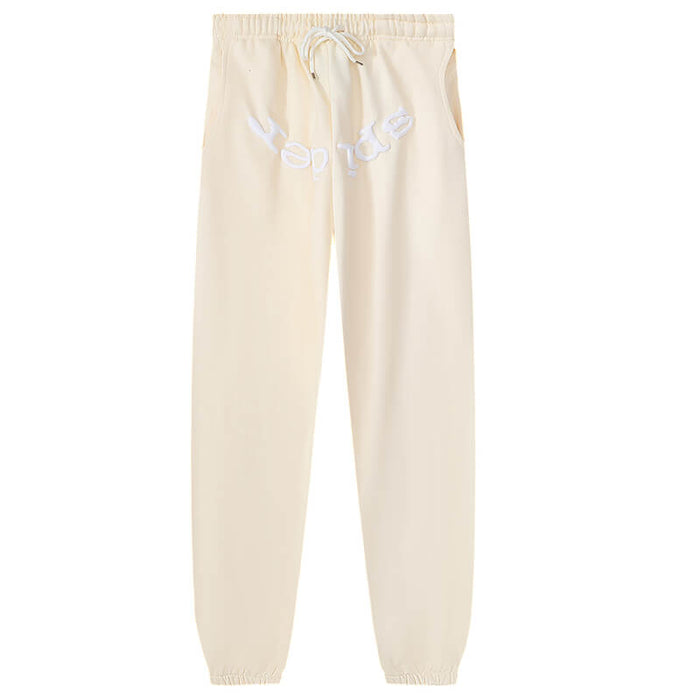 Sp5der Logo Foam Printing Pant-Apricot #8310