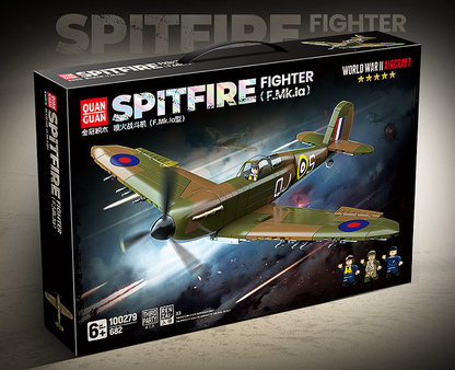 Spitfire Fighter - 682Pcs