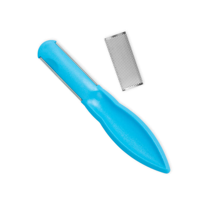 Pedicure rasp with stainless steel friction surface - 19 cm - Credo Credo