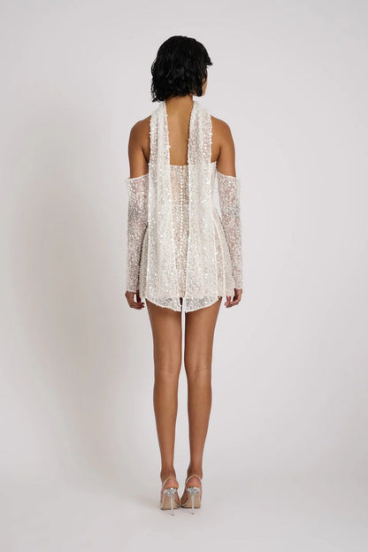 Taline Dress - White