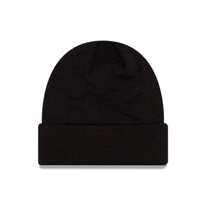 Pictured is this Tom & Jerry Key To My Heart Cuff Knit Beanie hat in black. 2