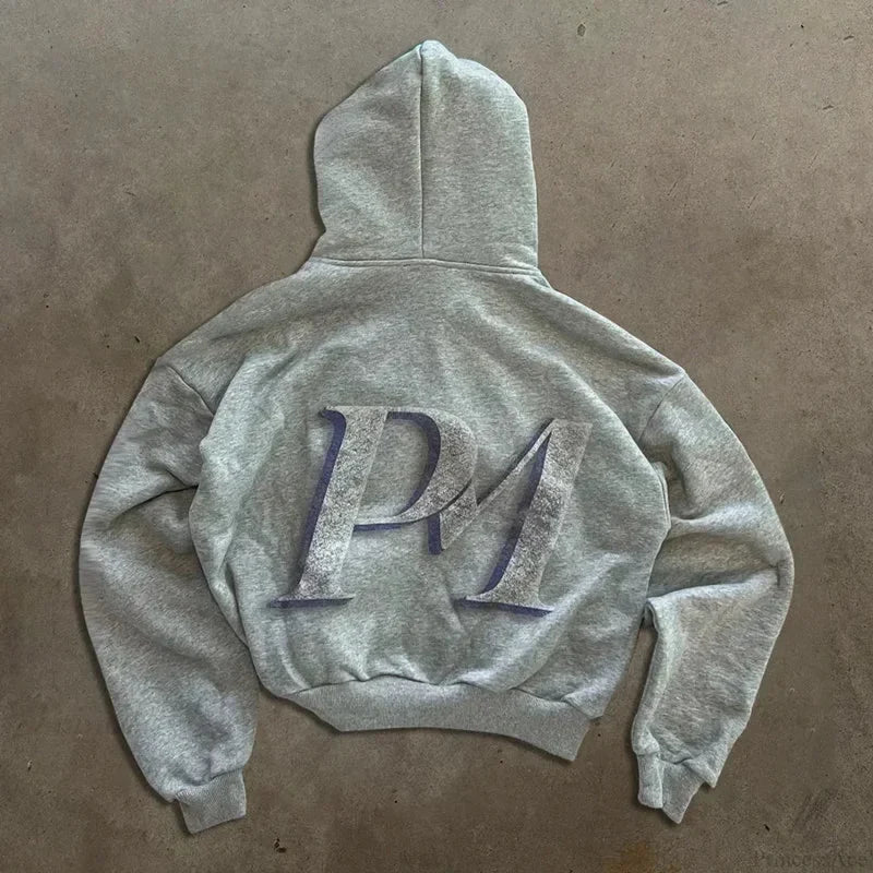 Trendy Brand Printed Hoodie