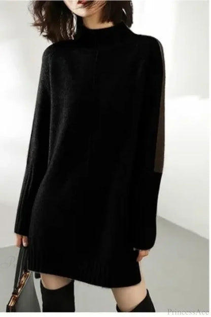 Turtleneck Wool Knit Warm Sweater