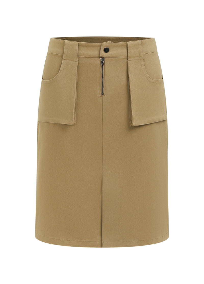 Utility pencil skirt