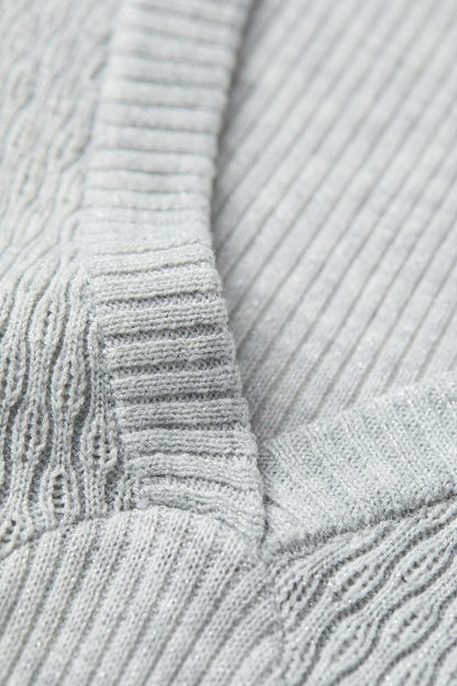 V neck slim fit sweater
